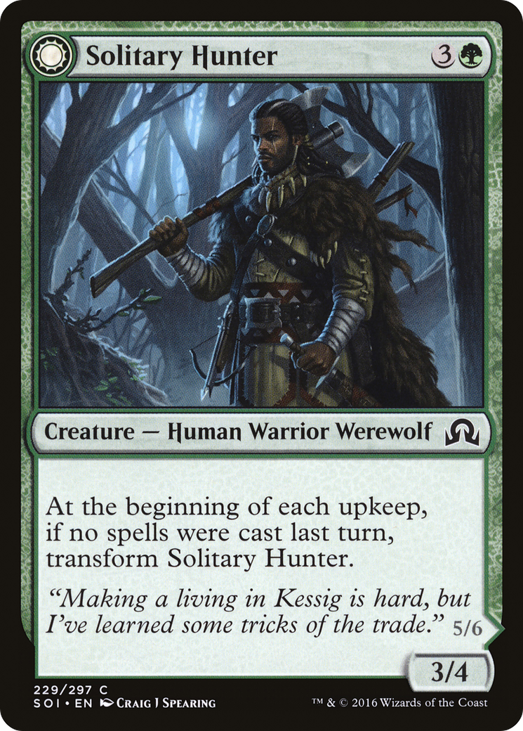 Solitary Hunter // One of the Pack [SOI-229]