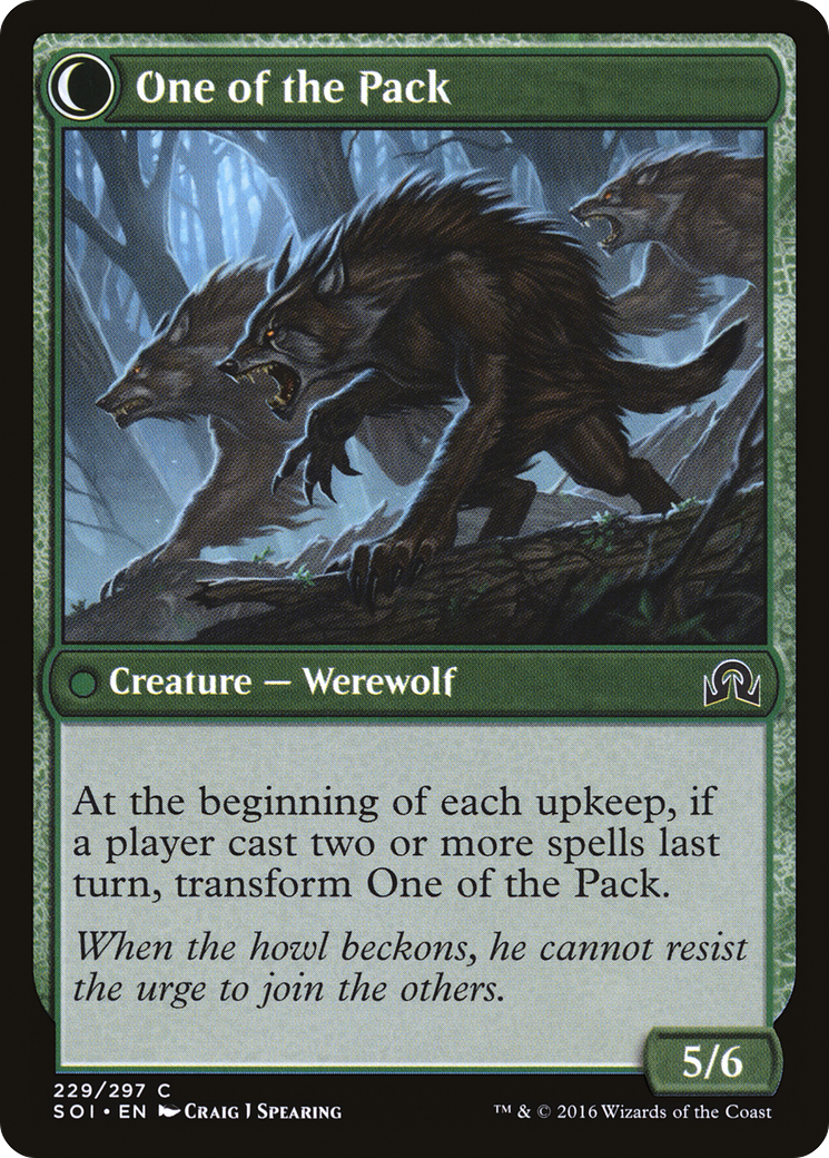 Solitary Hunter // One of the Pack [SOI-229]