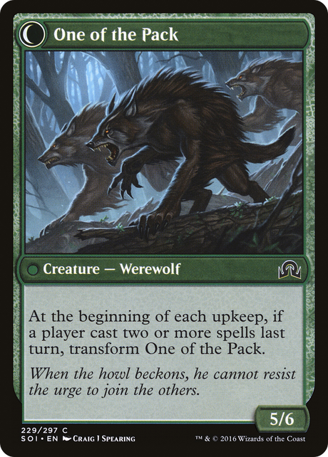 Solitary Hunter // One of the Pack [SOI-229]