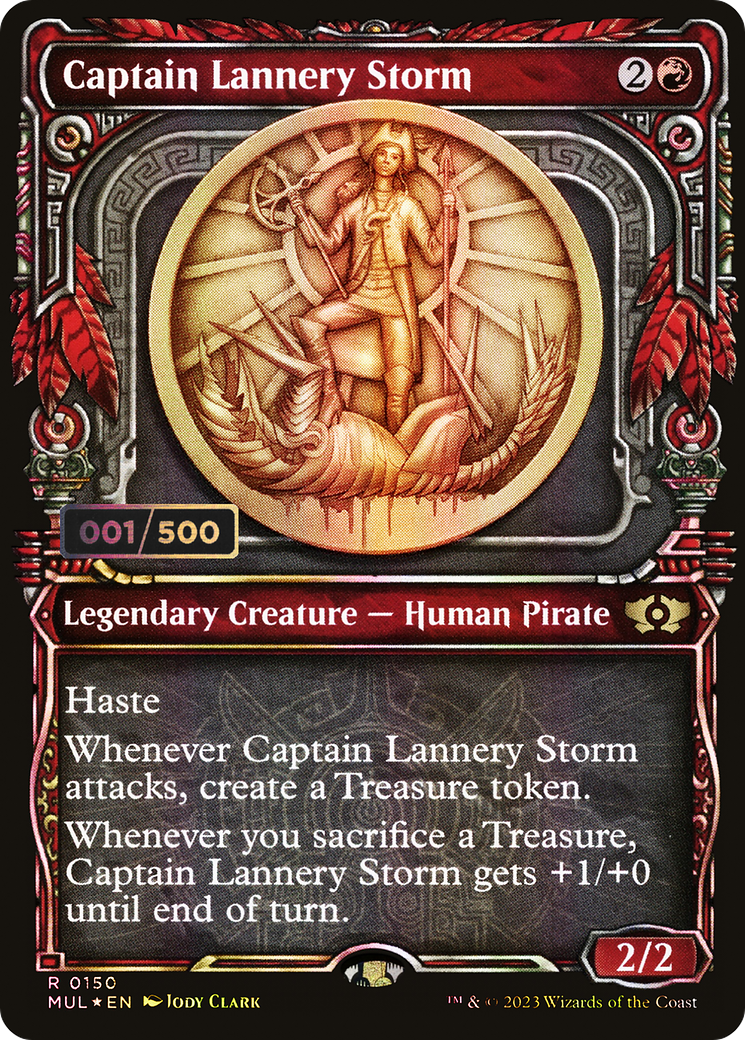 Captain Lannery Storm - Showcase - Serialized [MUL-150z]
