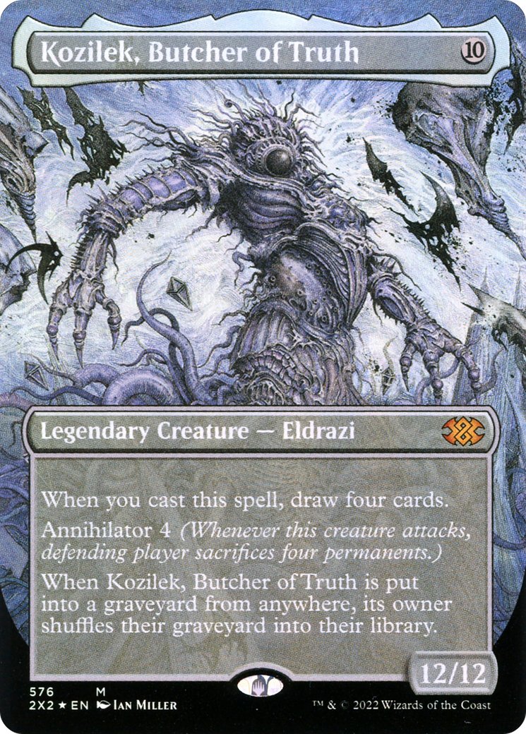 Kozilek, Butcher of Truth - Borderless - Textured Foil - Full Art [2X2-576]