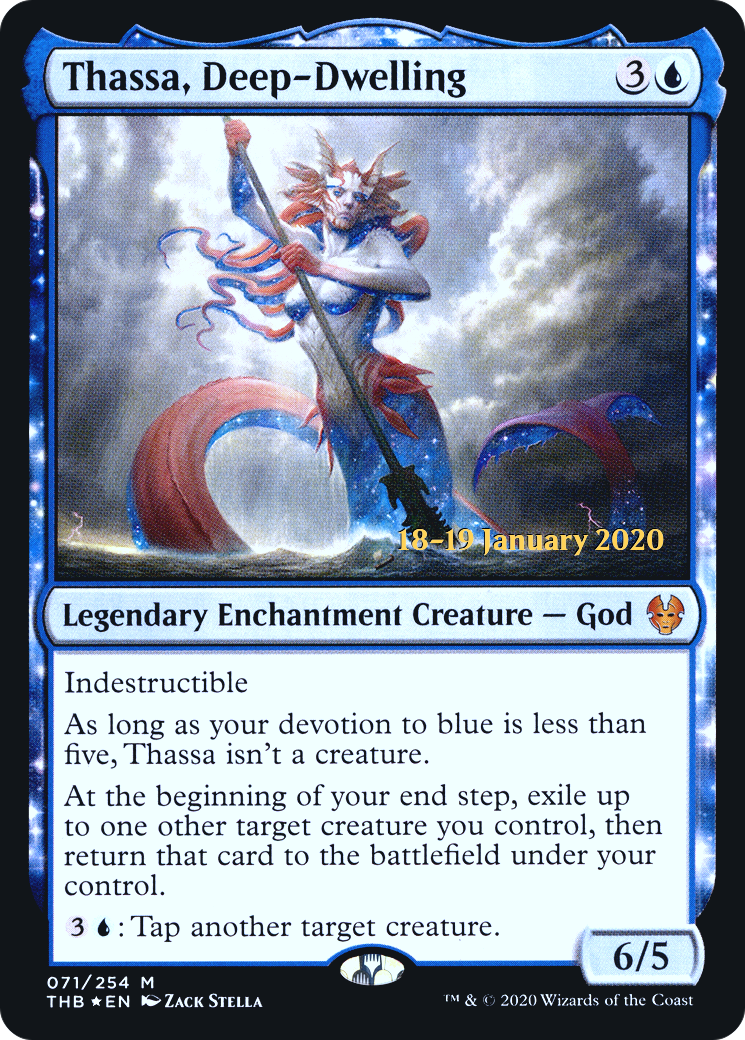 Thassa, Deep-Dwelling - Prerelease Promo [PTHB-71s]