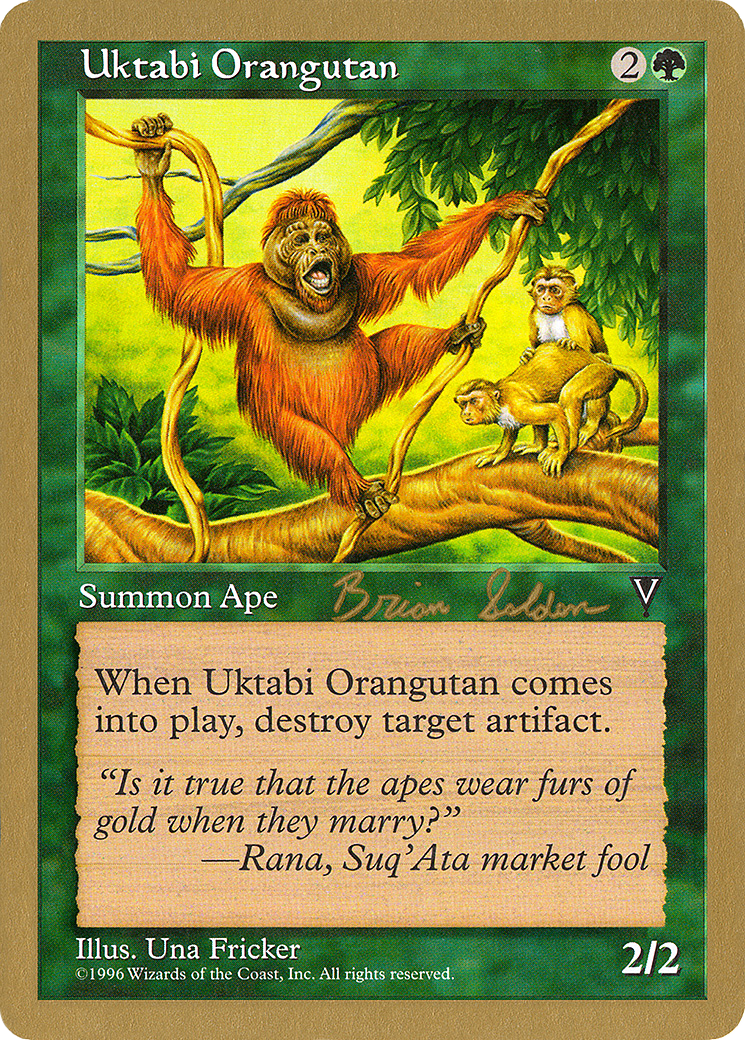 Uktabi Orangutan [WC98-bs123]
