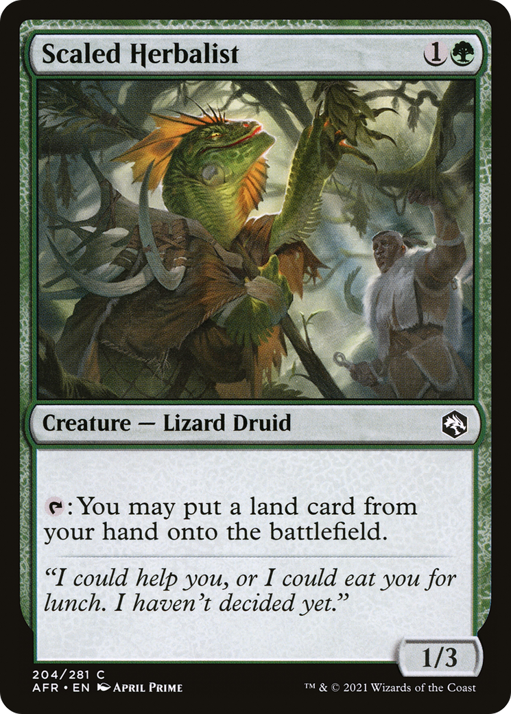 Scaled Herbalist [AFR-204]