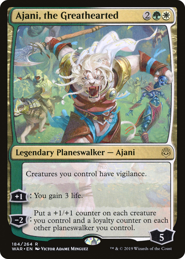 Ajani, the Greathearted [WAR-184]
