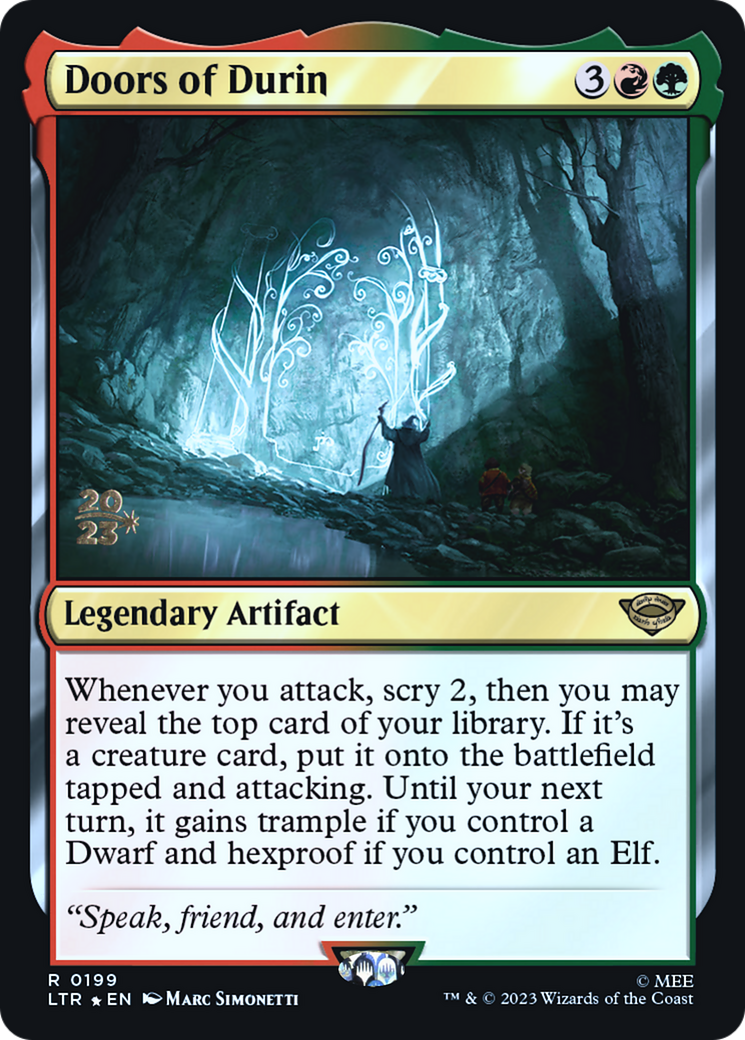 Doors of Durin - Prerelease Promo [PLTR-199s]