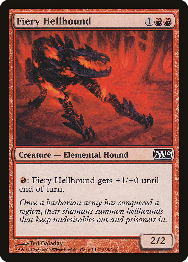 Fiery Hellhound [M10-135]