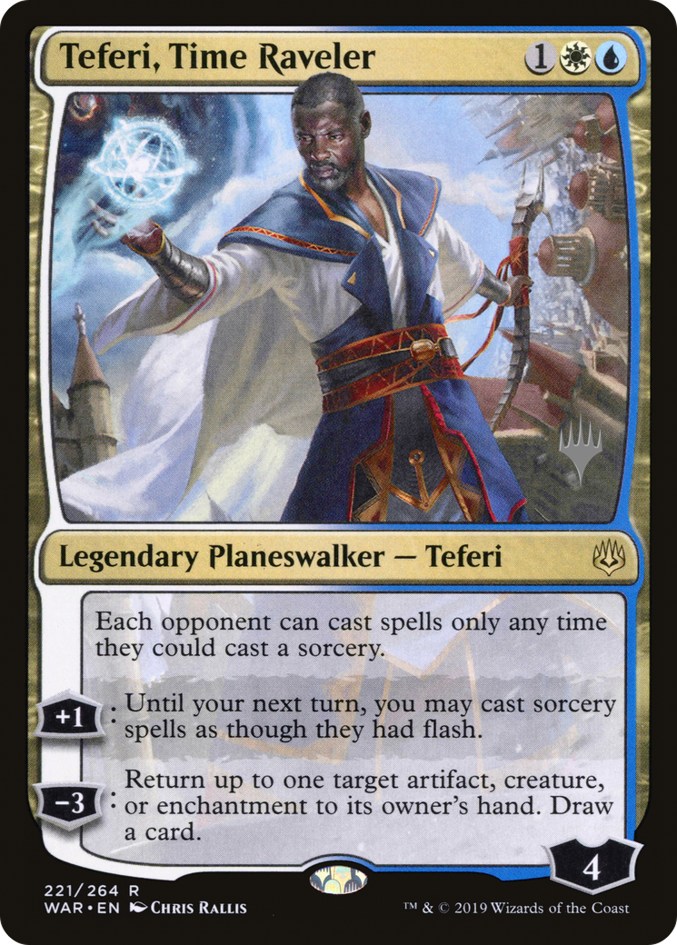 Teferi, Time Raveler - Promo Pack [PWAR-221p]
