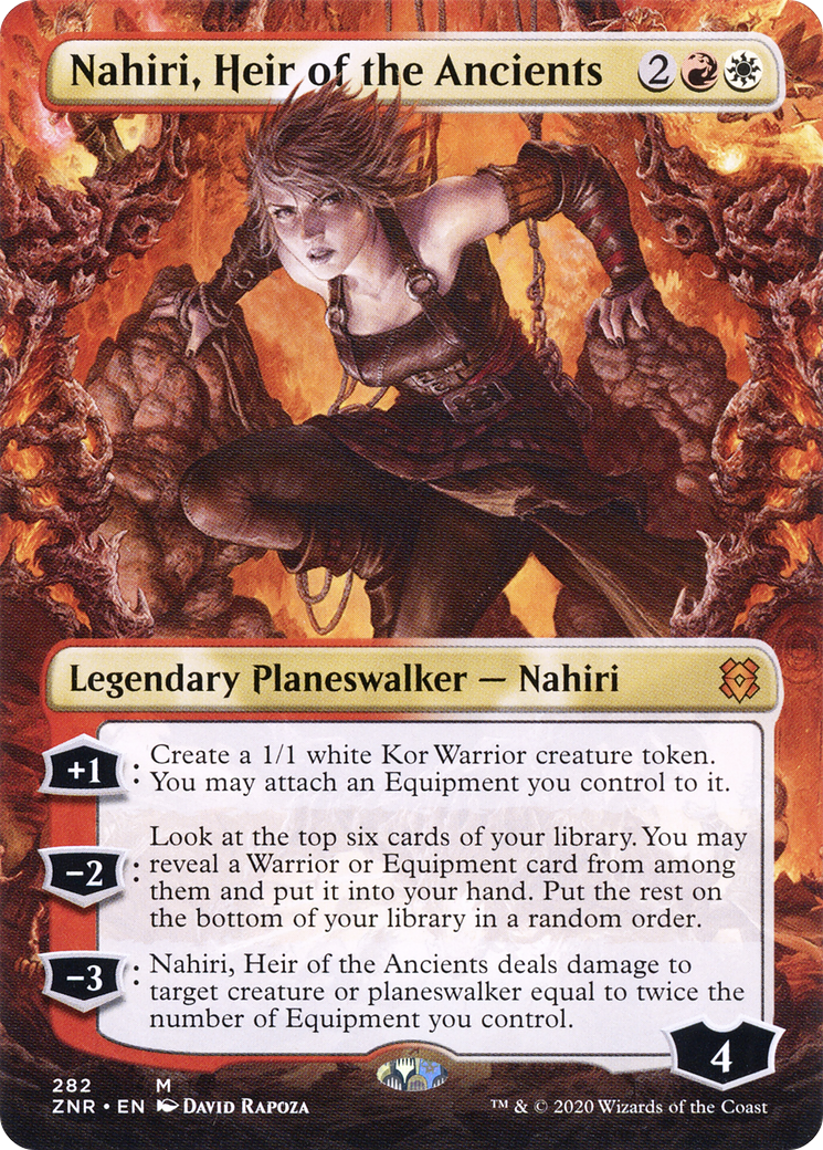 Nahiri, Heir of the Ancients - Borderless [ZNR-282]