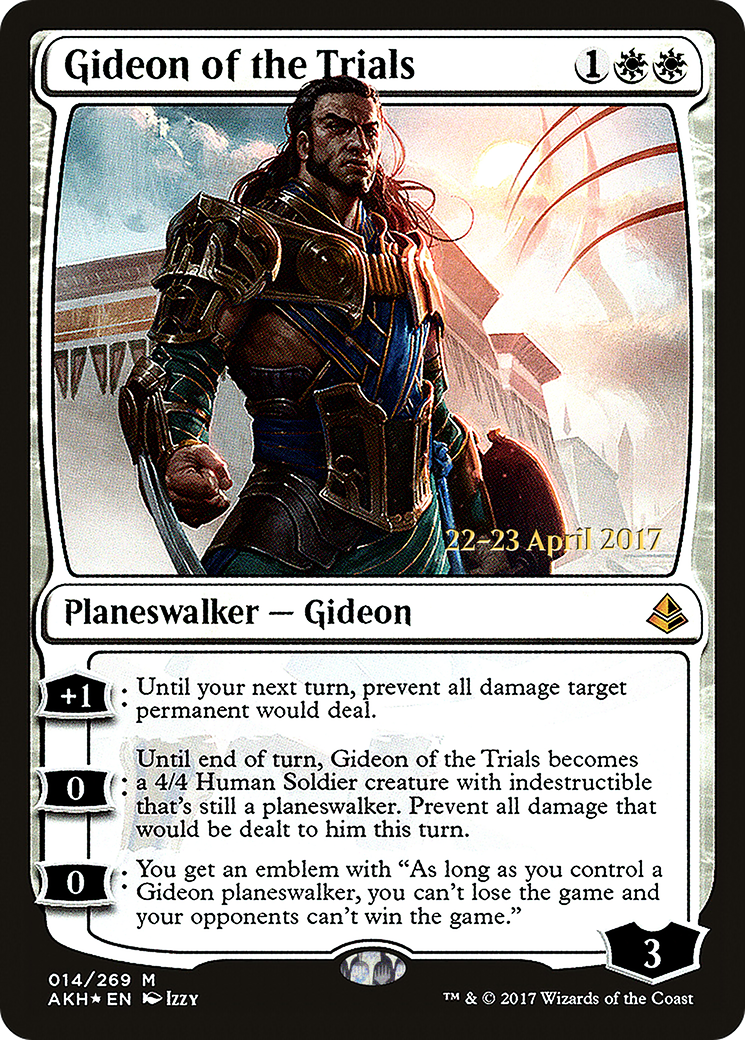 Gideon of the Trials - Prerelease Promo [PAKH-14s]