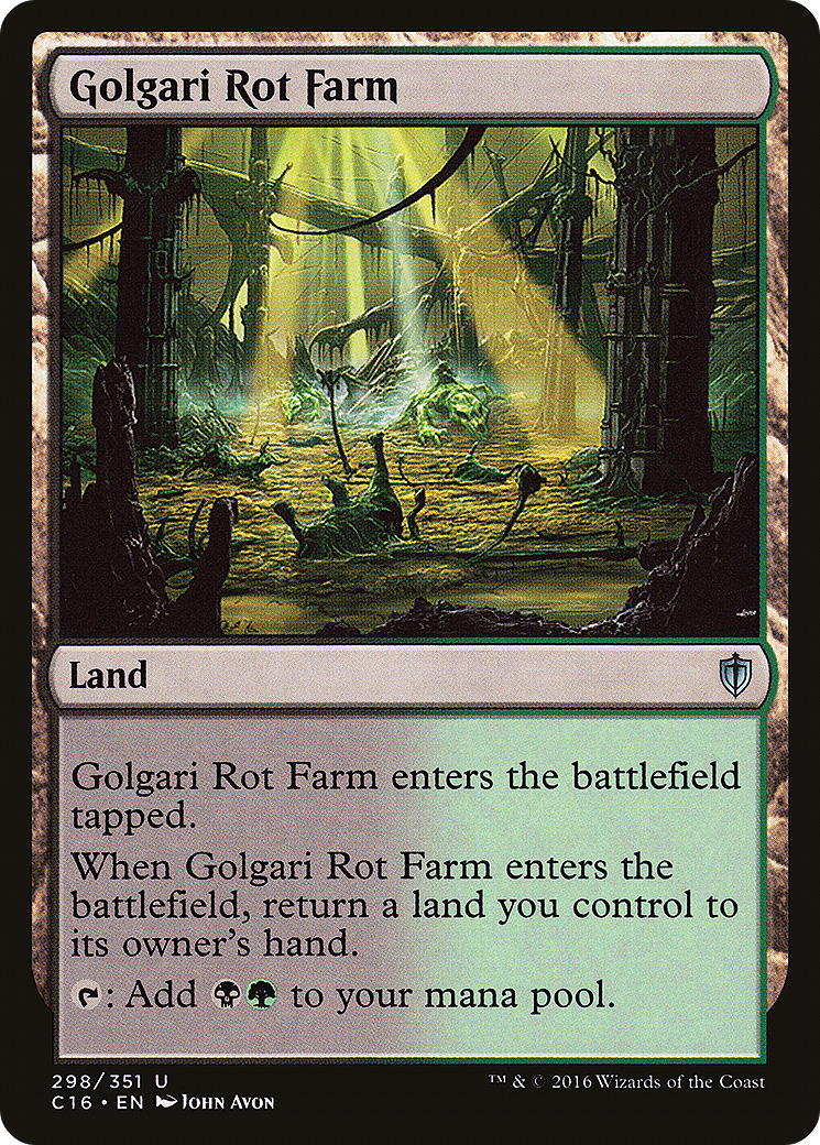 Golgari Rot Farm [C16-298]
