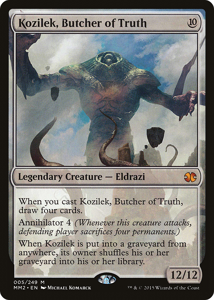 Kozilek, Butcher of Truth [MM2-5]