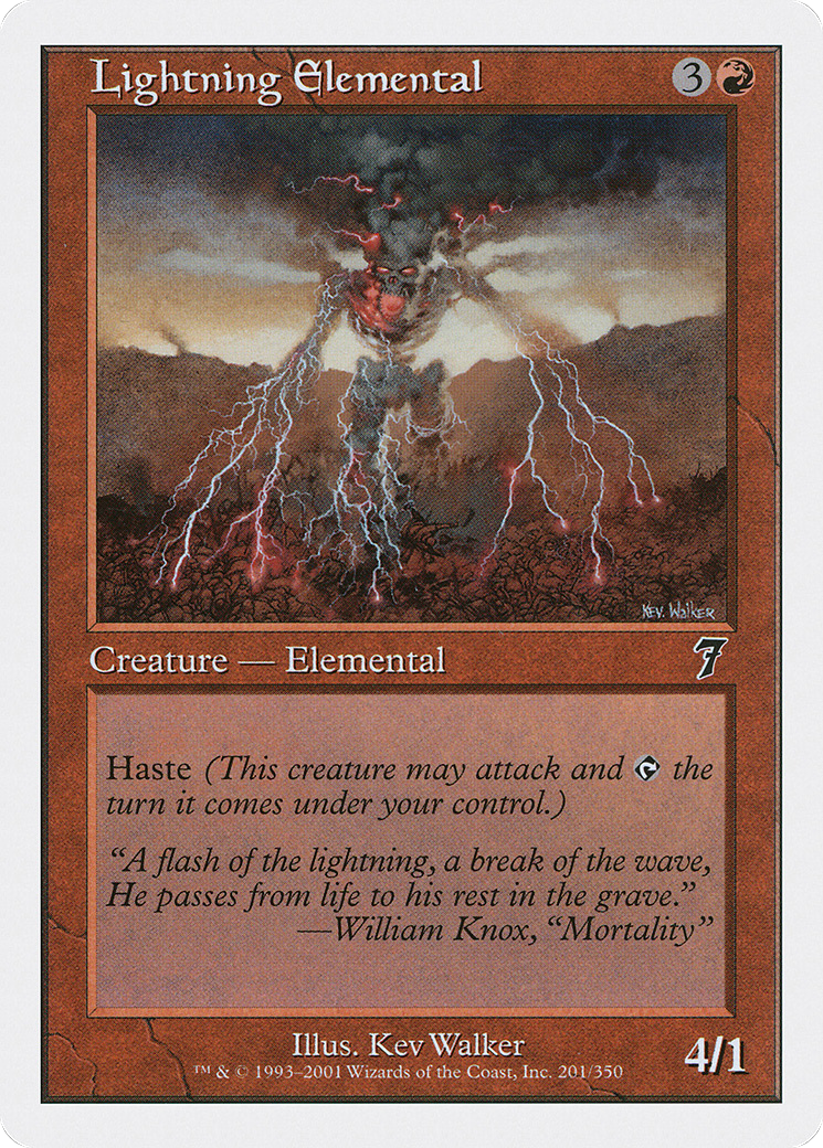 Lightning Elemental [7ED-201]