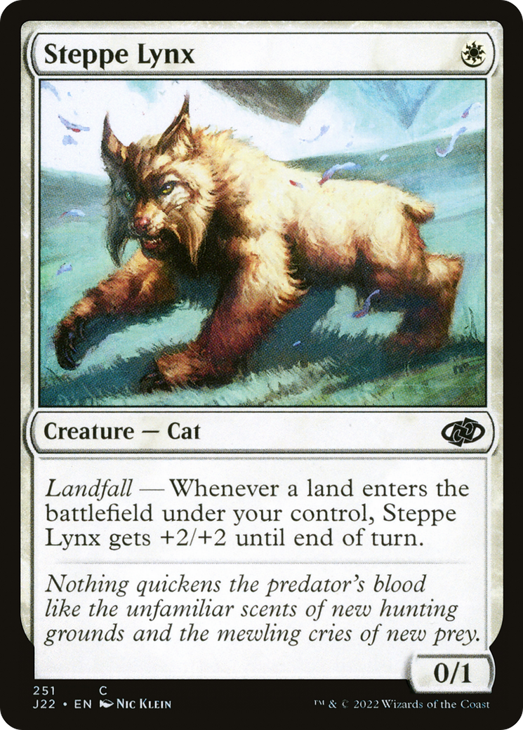 Steppe Lynx [J22-251]