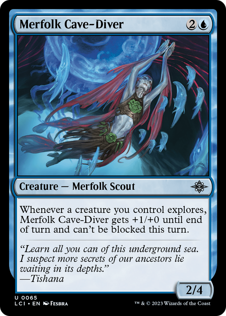 Merfolk Cave-Diver [LCI-65]