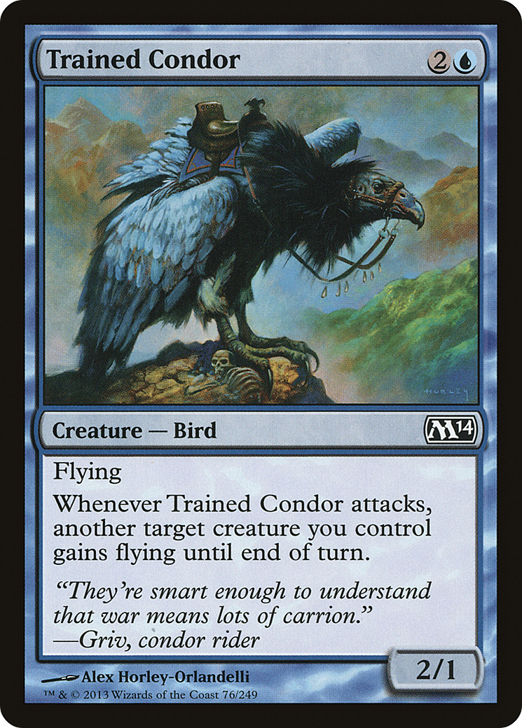 Trained Condor [M14-76]
