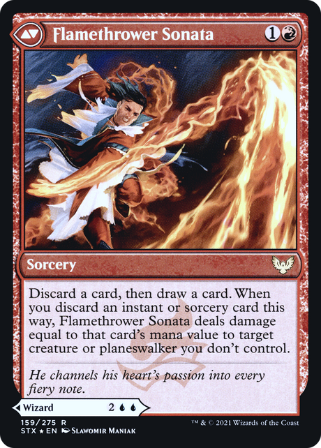 Torrent Sculptor // Flamethrower Sonata - Prerelease Promo [PSTX-159s]