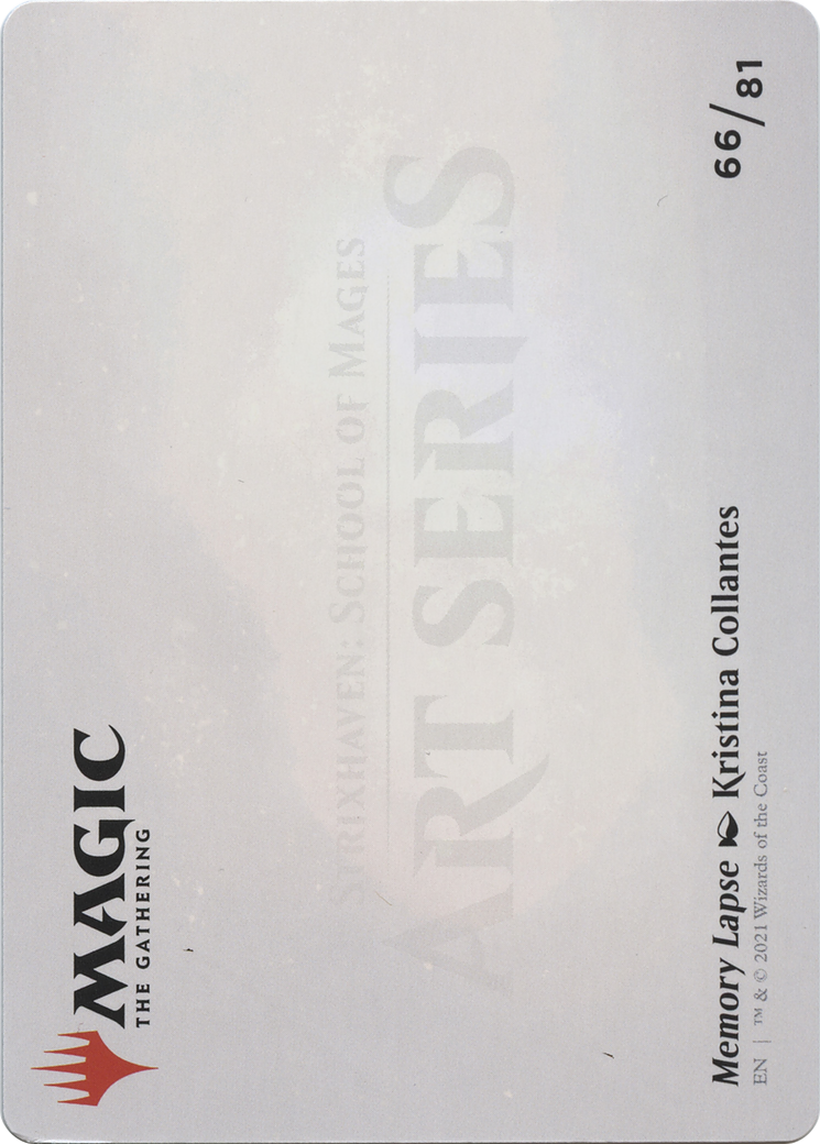 Memory Lapse // Memory Lapse [ASTX-66]