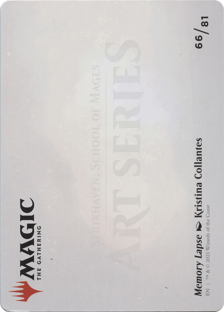 Memory Lapse // Memory Lapse [ASTX-66]