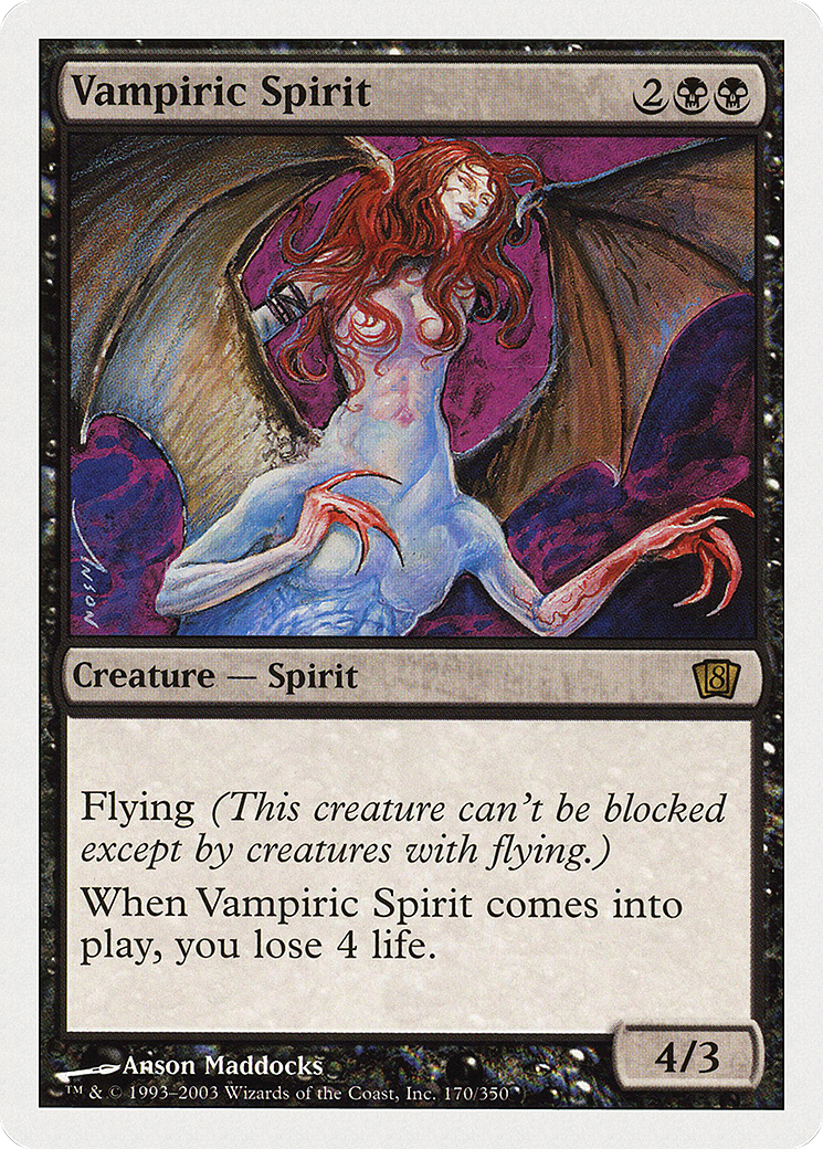 Vampiric Spirit [8ED-170]