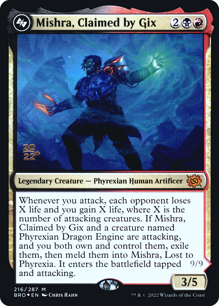 Mishra, Claimed by Gix - Prerelease Promo [PBRO-216s]