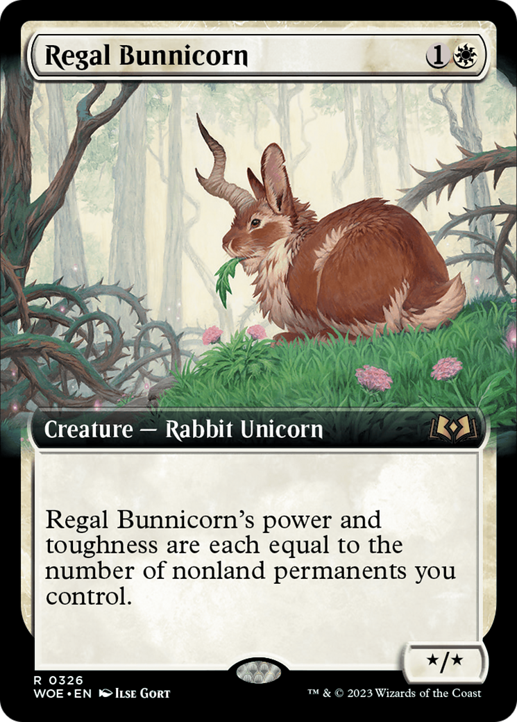 Regal Bunnicorn - Extended Art [WOE-326]