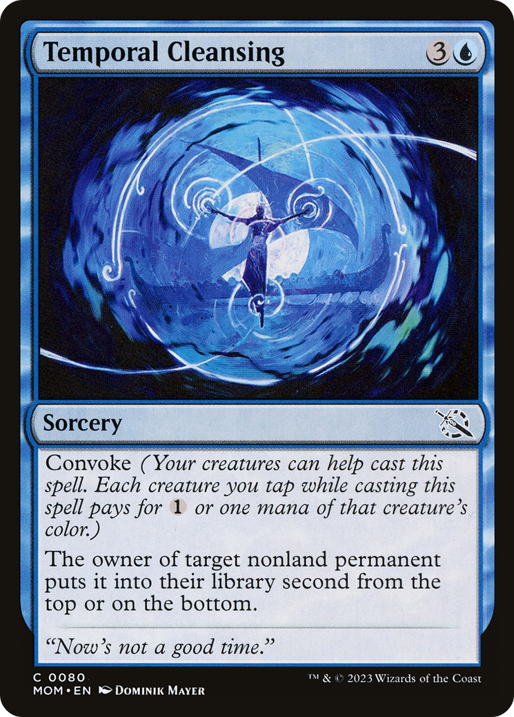 Temporal Cleansing [MOM-80]