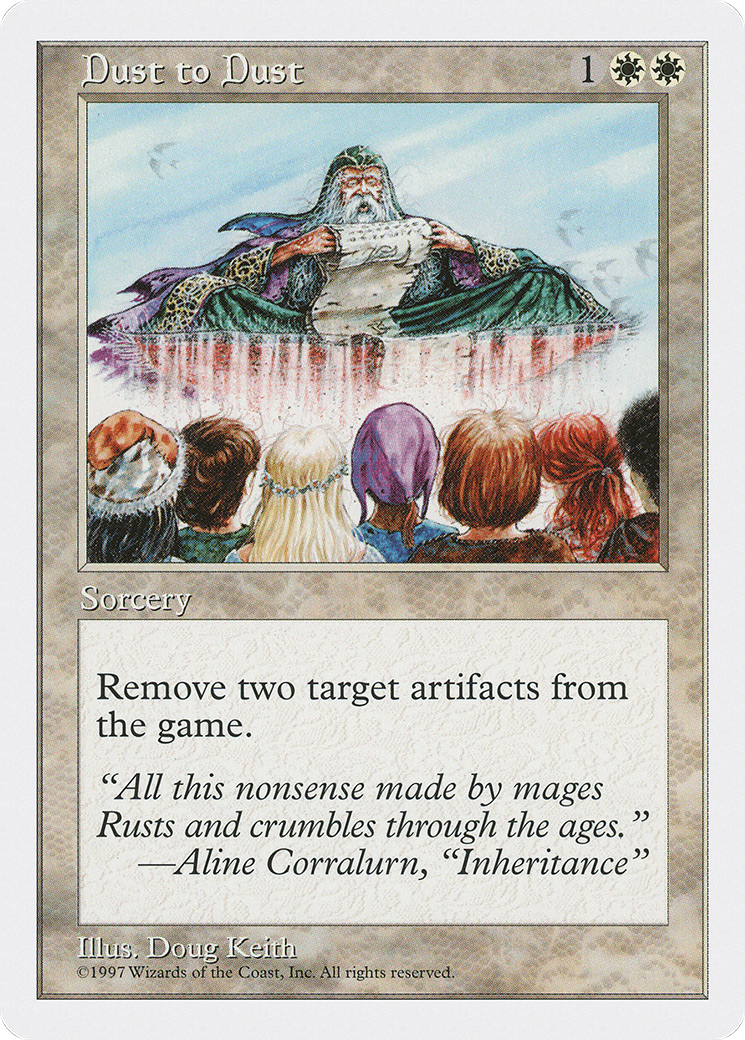 Dust to Dust [5ED-29]