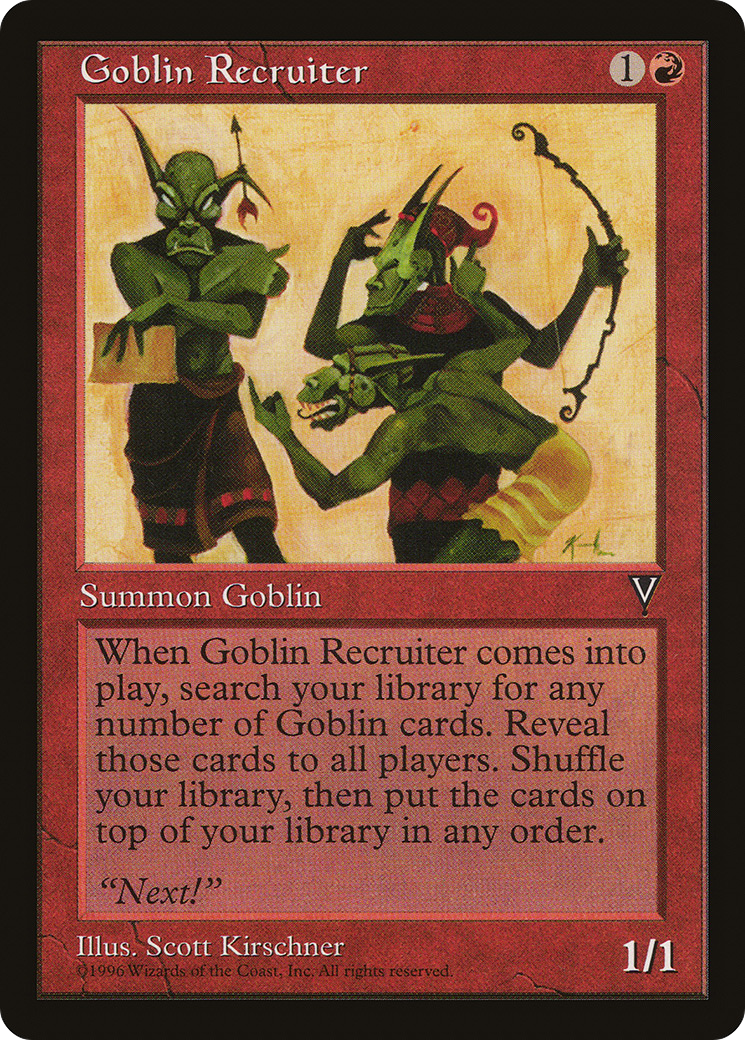 Goblin Recruiter [VIS-80]