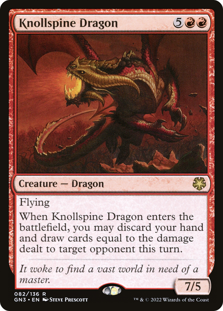 Knollspine Dragon [GN3-82]