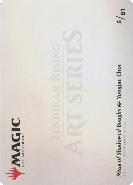 Nissa of Shadowed Boughs // Nissa of Shadowed Boughs - Borderless [AZNR-5]