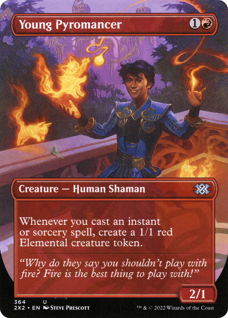 Young Pyromancer - Borderless [2X2-364]