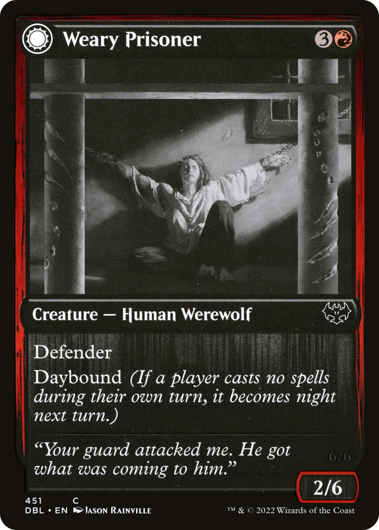 Weary Prisoner // Wrathful Jailbreaker [DBL-451]