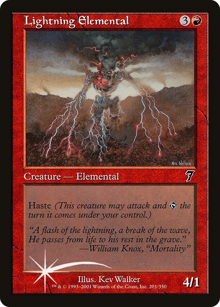 Lightning Elemental [7ED-201★]