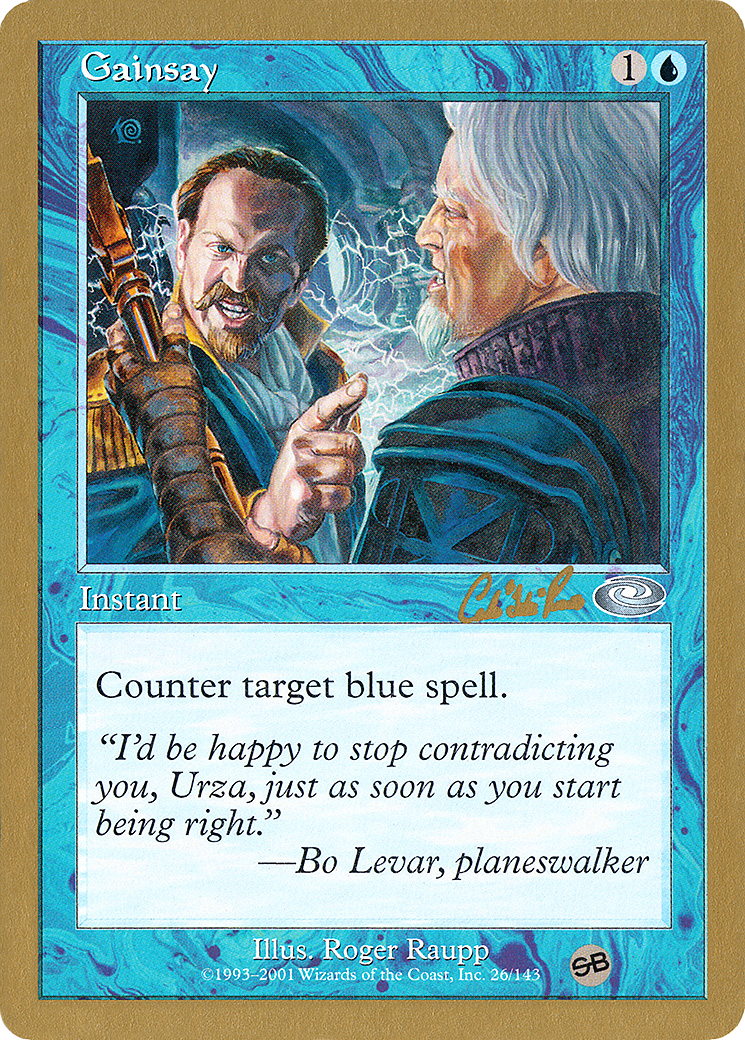 Gainsay [WC02-cr26sb]