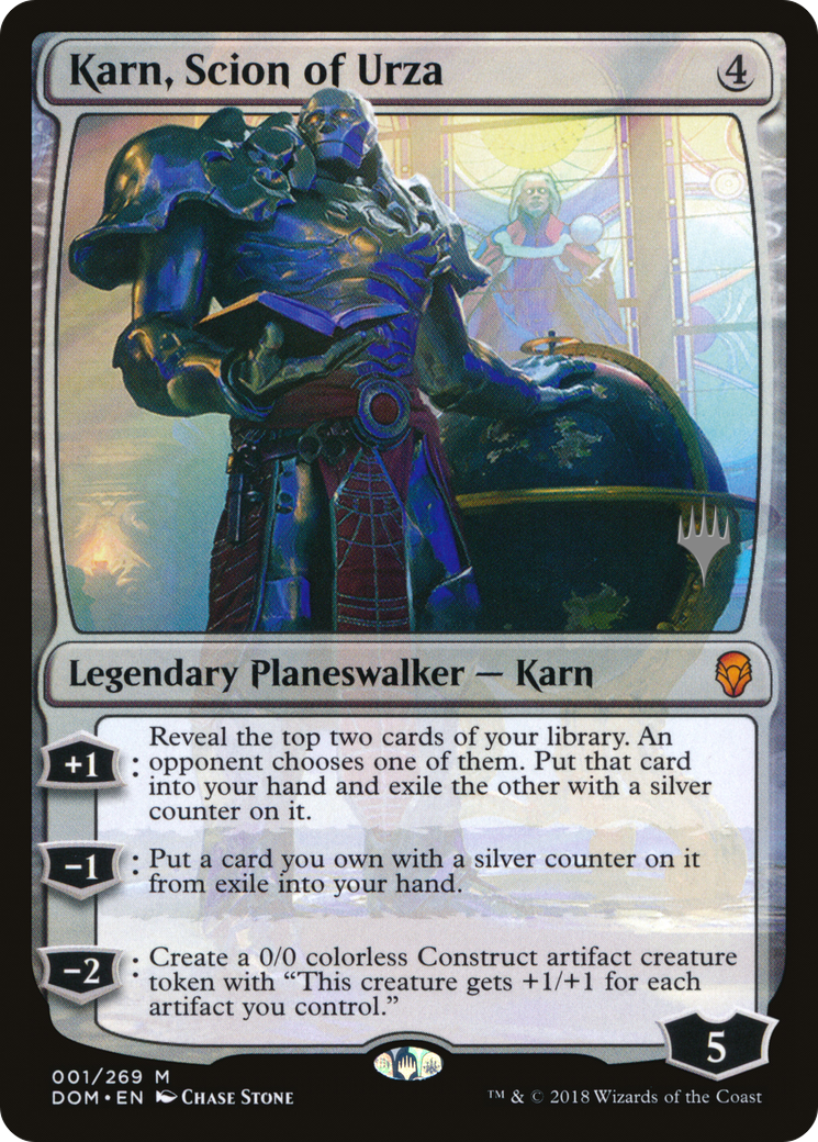 Karn, Scion of Urza - Promo Pack [PDOM-1p]
