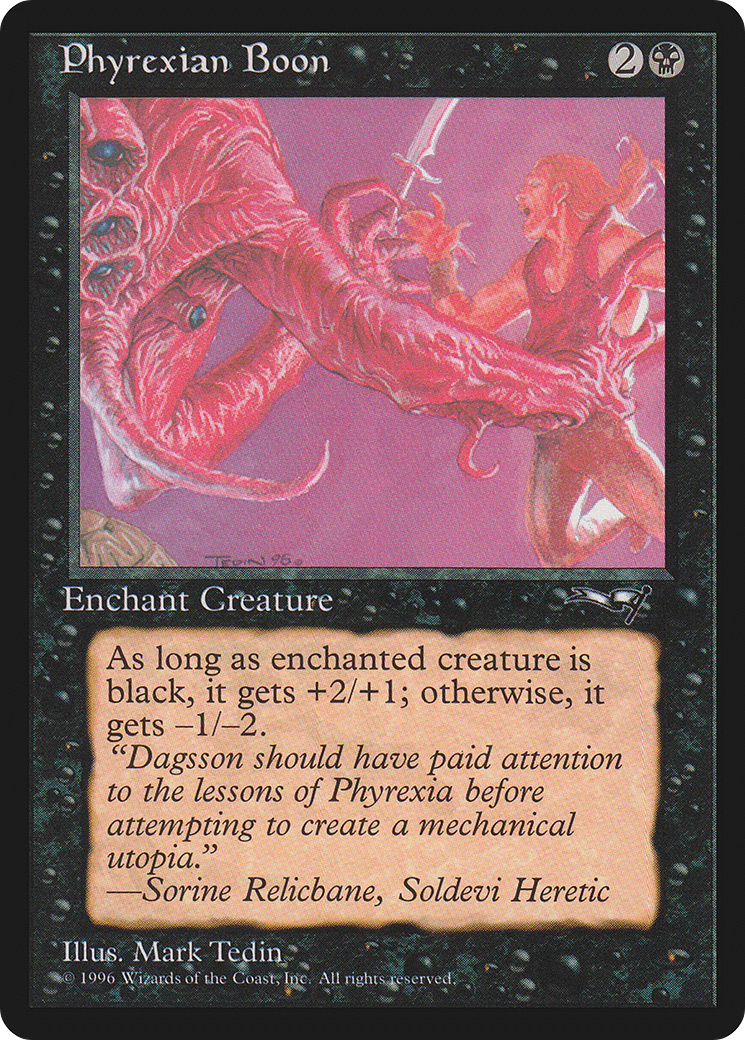 Phyrexian Boon [ALL-58b]
