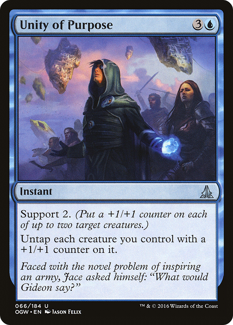 Unity of Purpose [OGW-66]