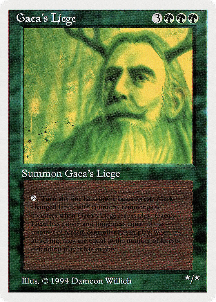 Gaea's Liege [SUM-198]