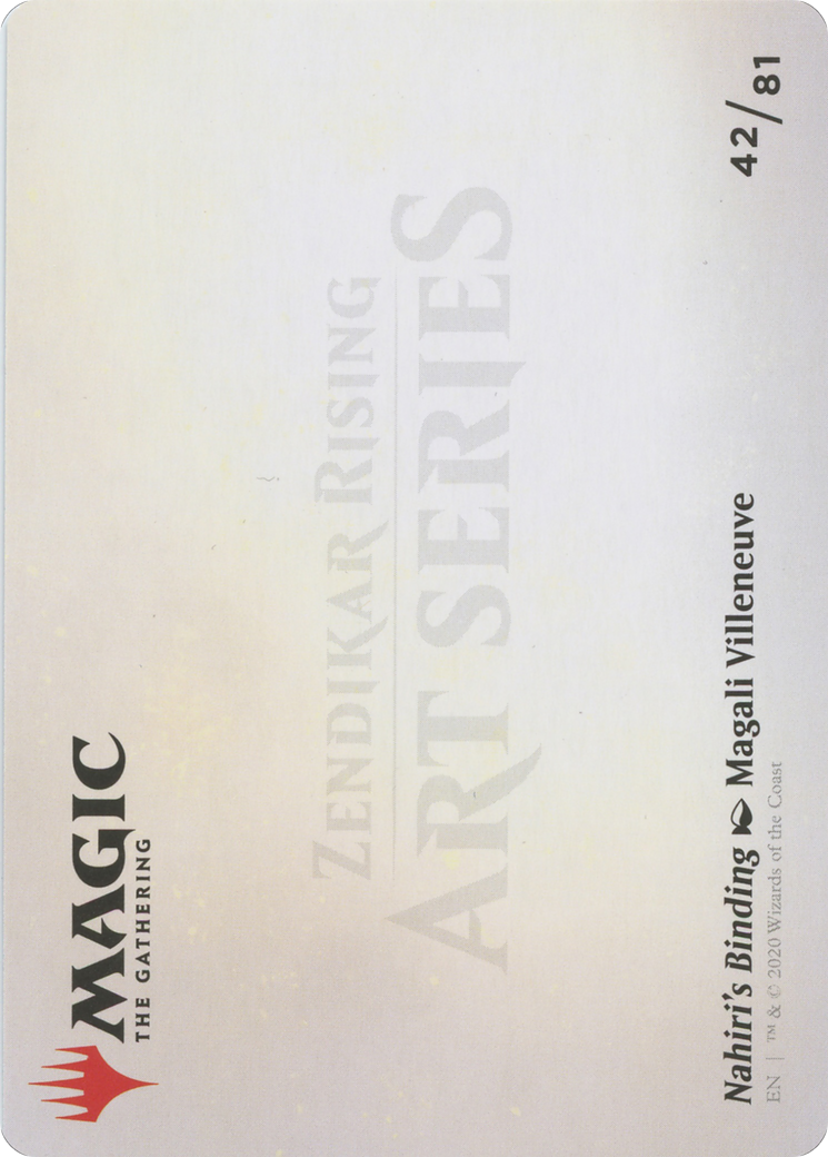 Nahiri's Binding // Nahiri's Binding - Borderless [AZNR-42]