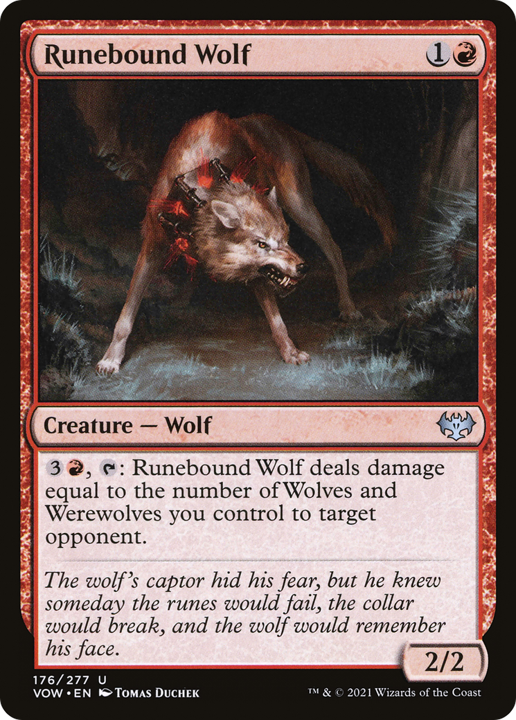 Runebound Wolf [VOW-176]