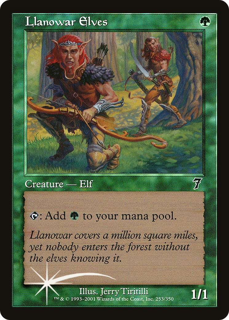Llanowar Elves [7ED-253★]