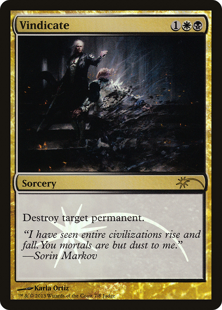 Vindicate - Promo [J13-7]