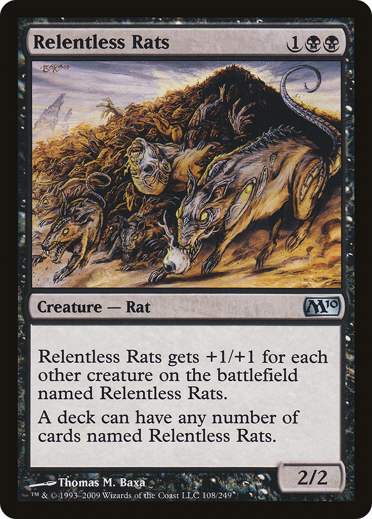 Relentless Rats [M10-108]