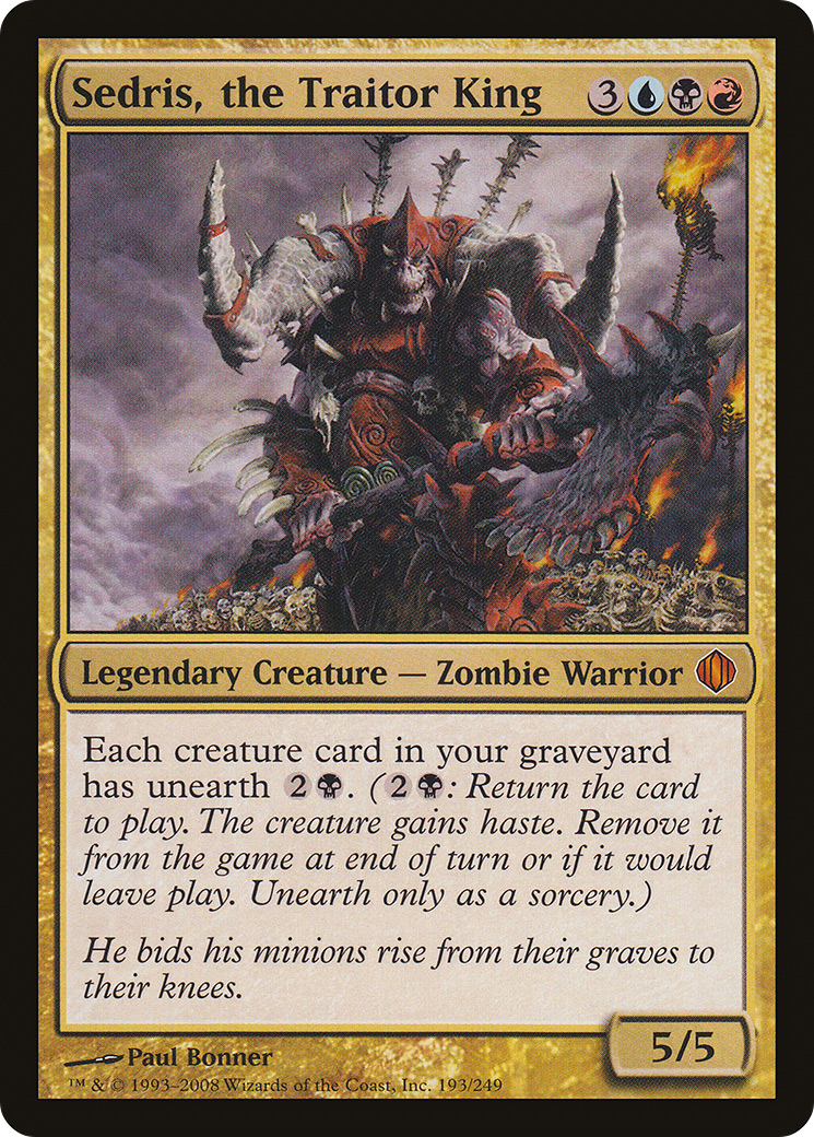 Sedris, the Traitor King [ALA-193]