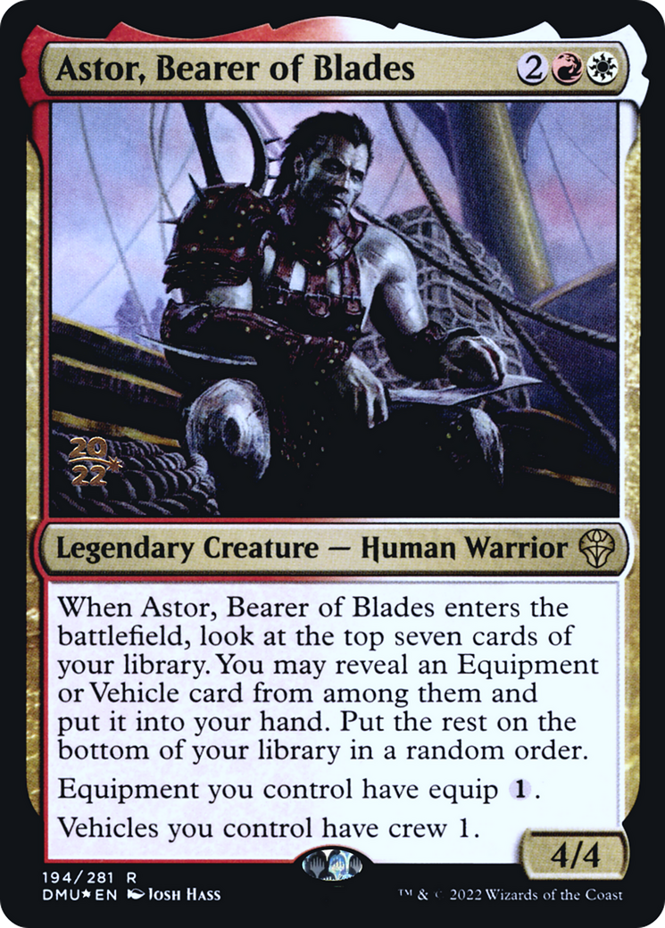 Astor, Bearer of Blades - Prerelease Promo [PDMU-194s]