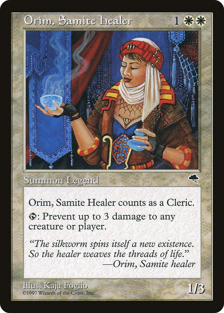 Orim, Samite Healer [TMP-33]