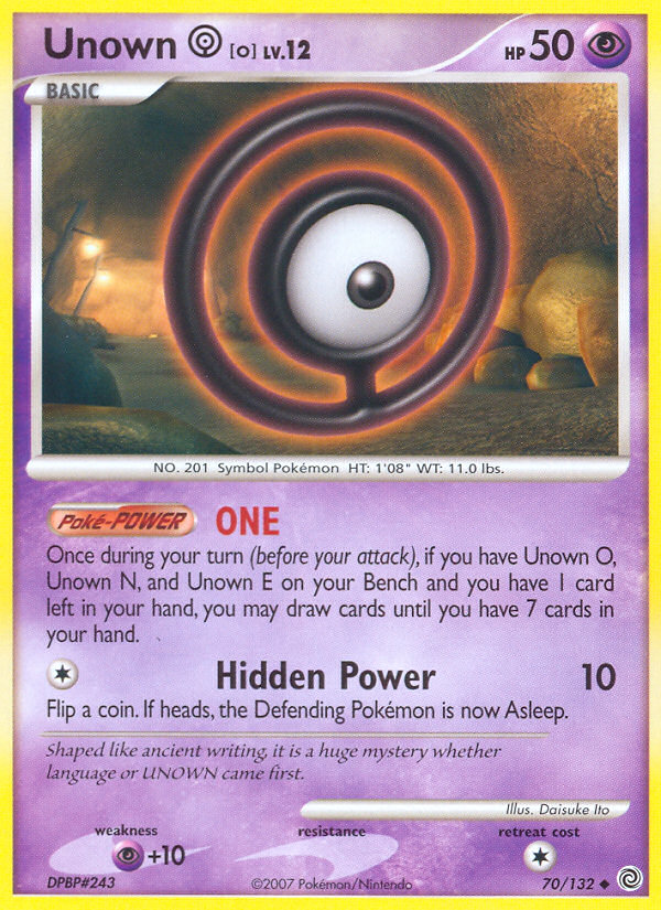 Unown [O] [DP3-70]