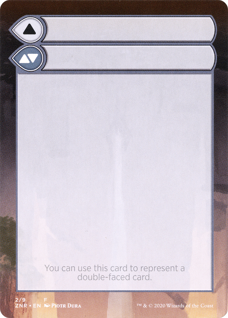 Double-Faced Substitute Card [SZNR-2]