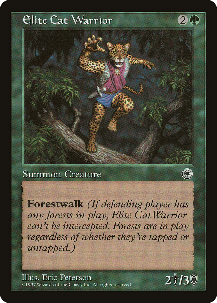 Elite Cat Warrior [POR-163†]